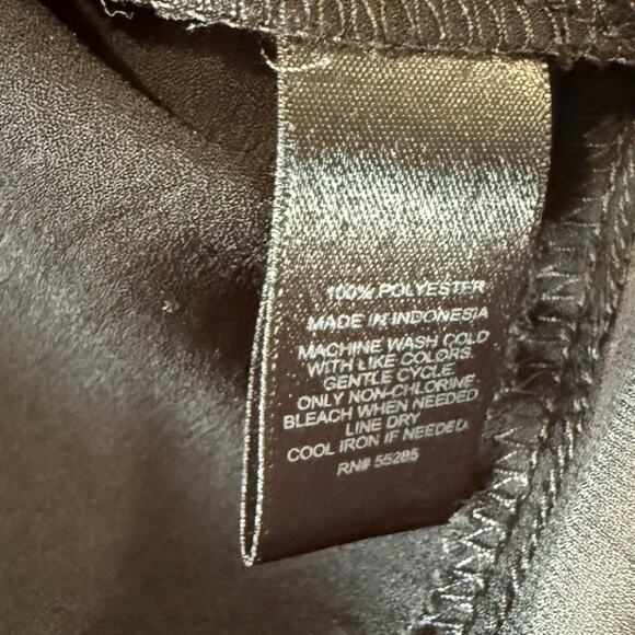 Express Sheer Black Chiffon Blouse - Size XS - Picture 5 of 5